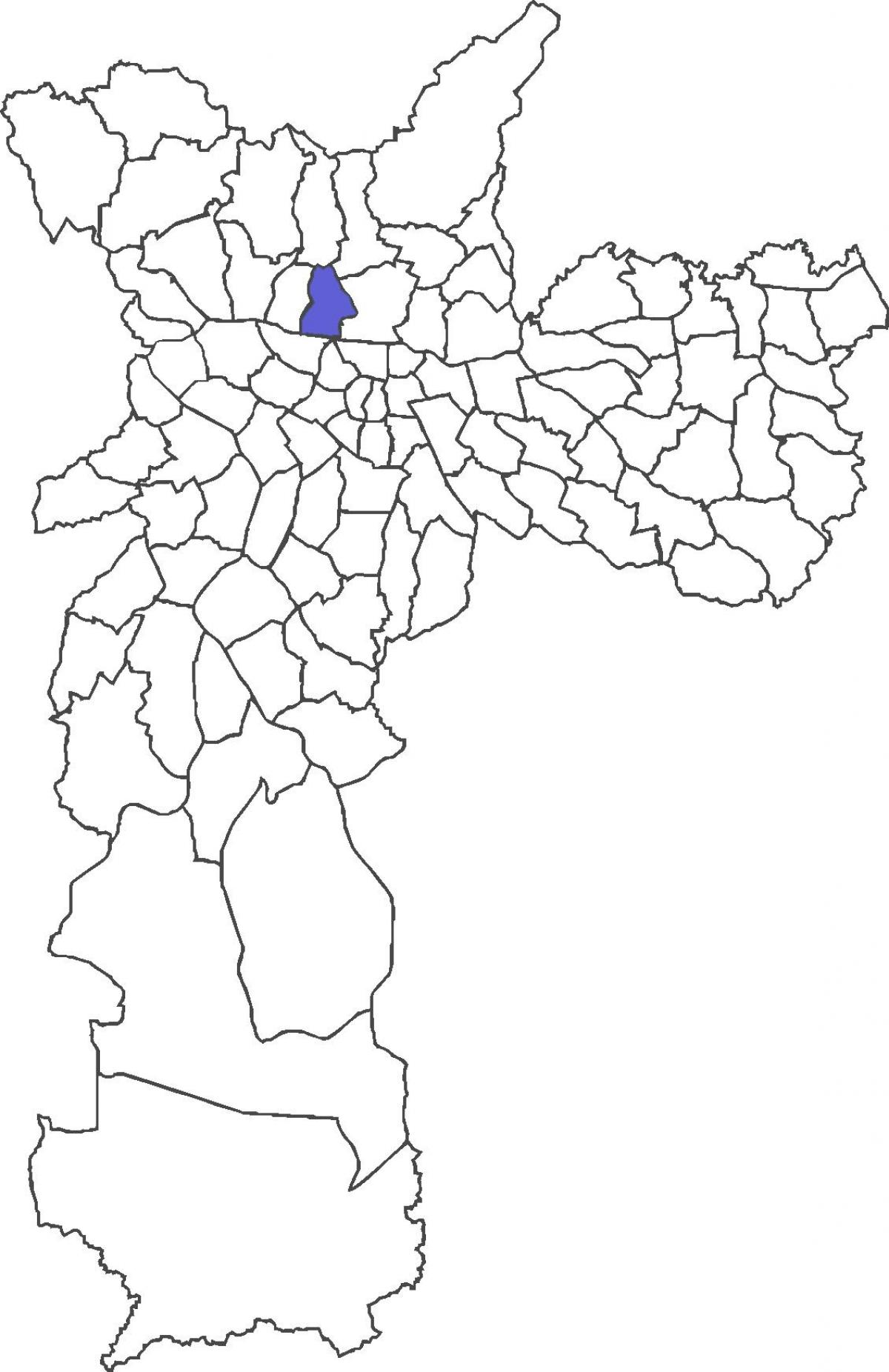 Mapa ng Casa Verde distrito