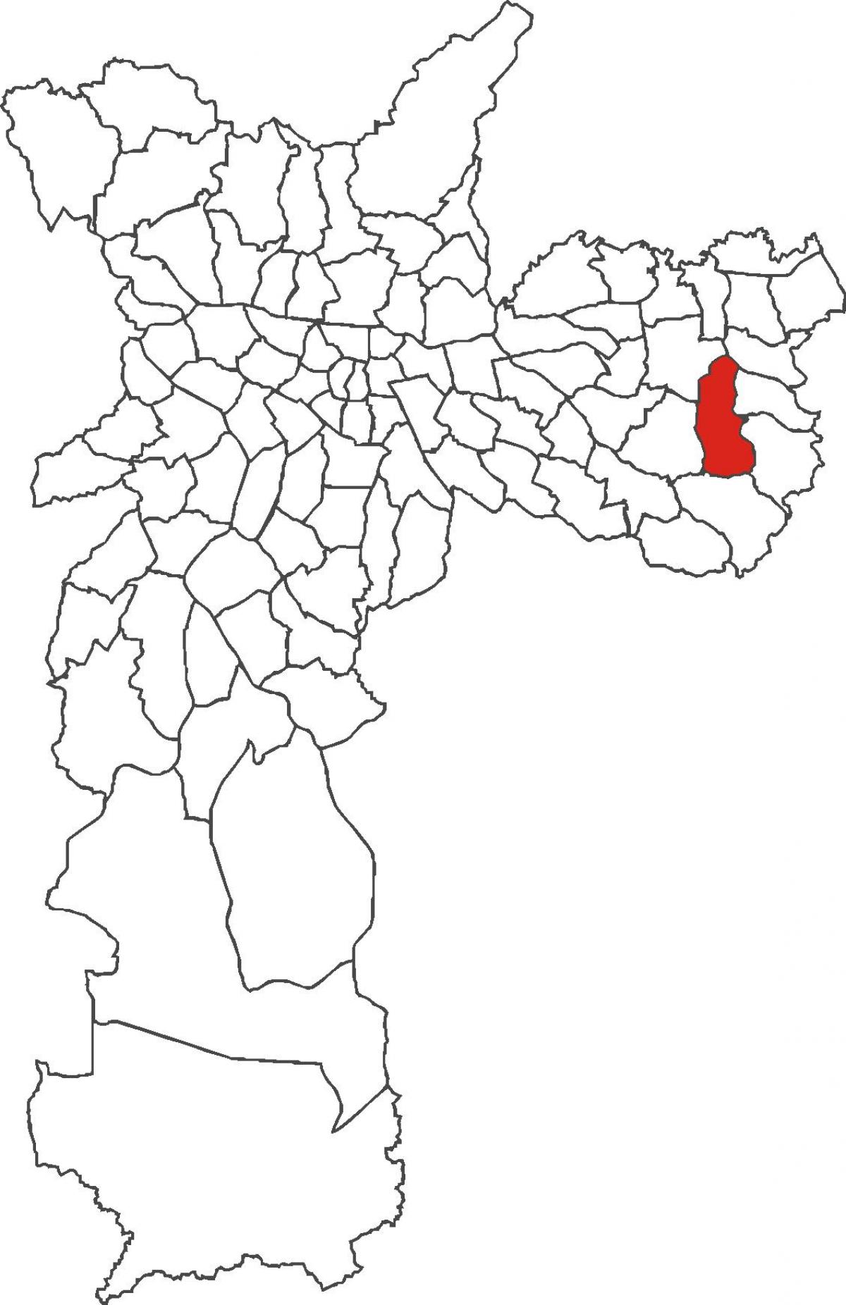 Mapa ng José Bonifácio distrito
