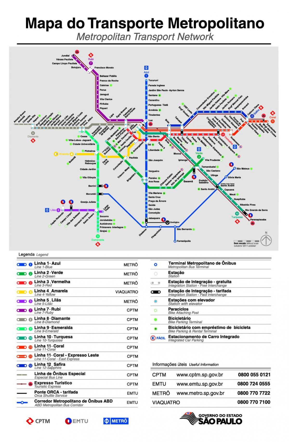 Mapa ng SPTrans
