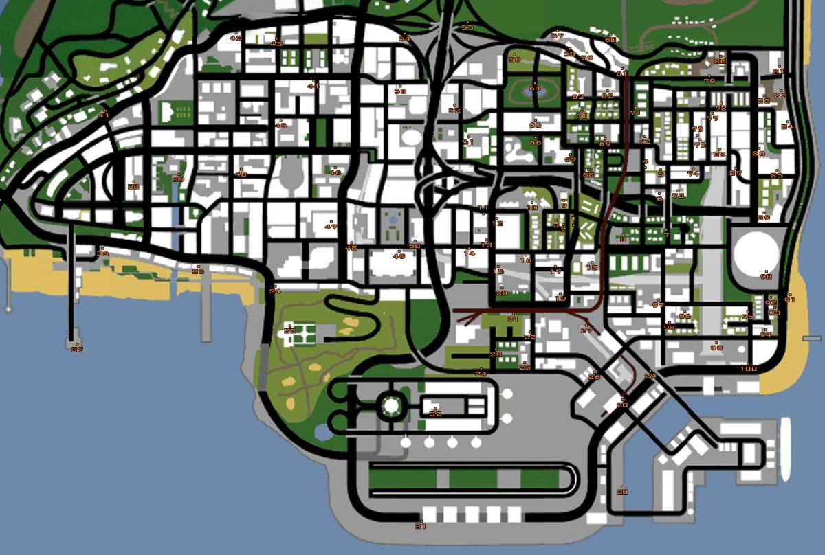 Mapa ng São Paulo pichação