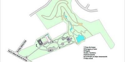 Mapa ng Burle Marx park