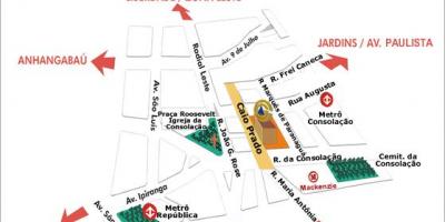 Mapa ng damit ng papa Katoliko Unibersidad ng São Paulo
