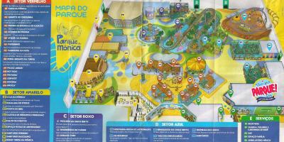 Mapa ng Monica park