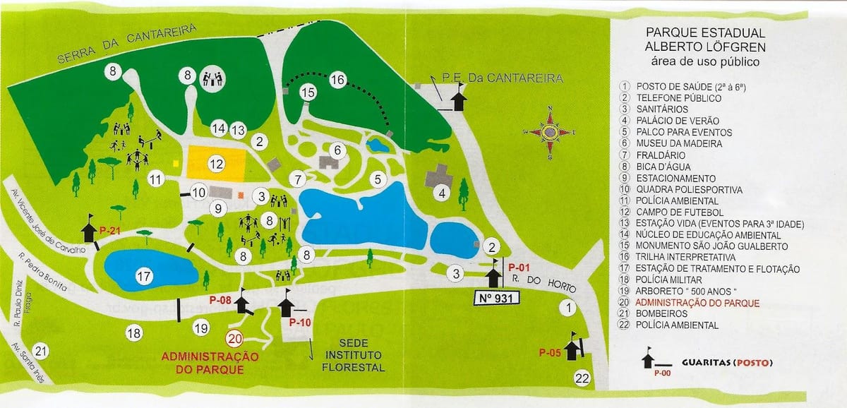 Mapa ng Alberto Löfgren park