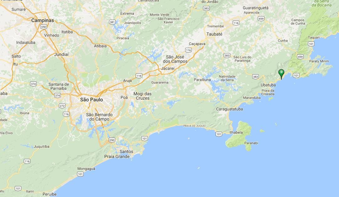 Mapa ng beach Félix