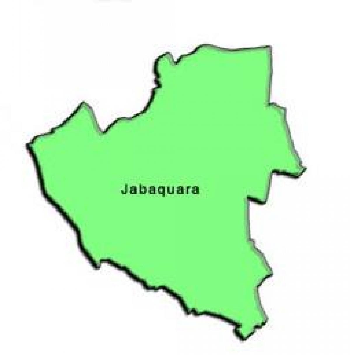 Mapa ng Jabaquara sub-prefecture