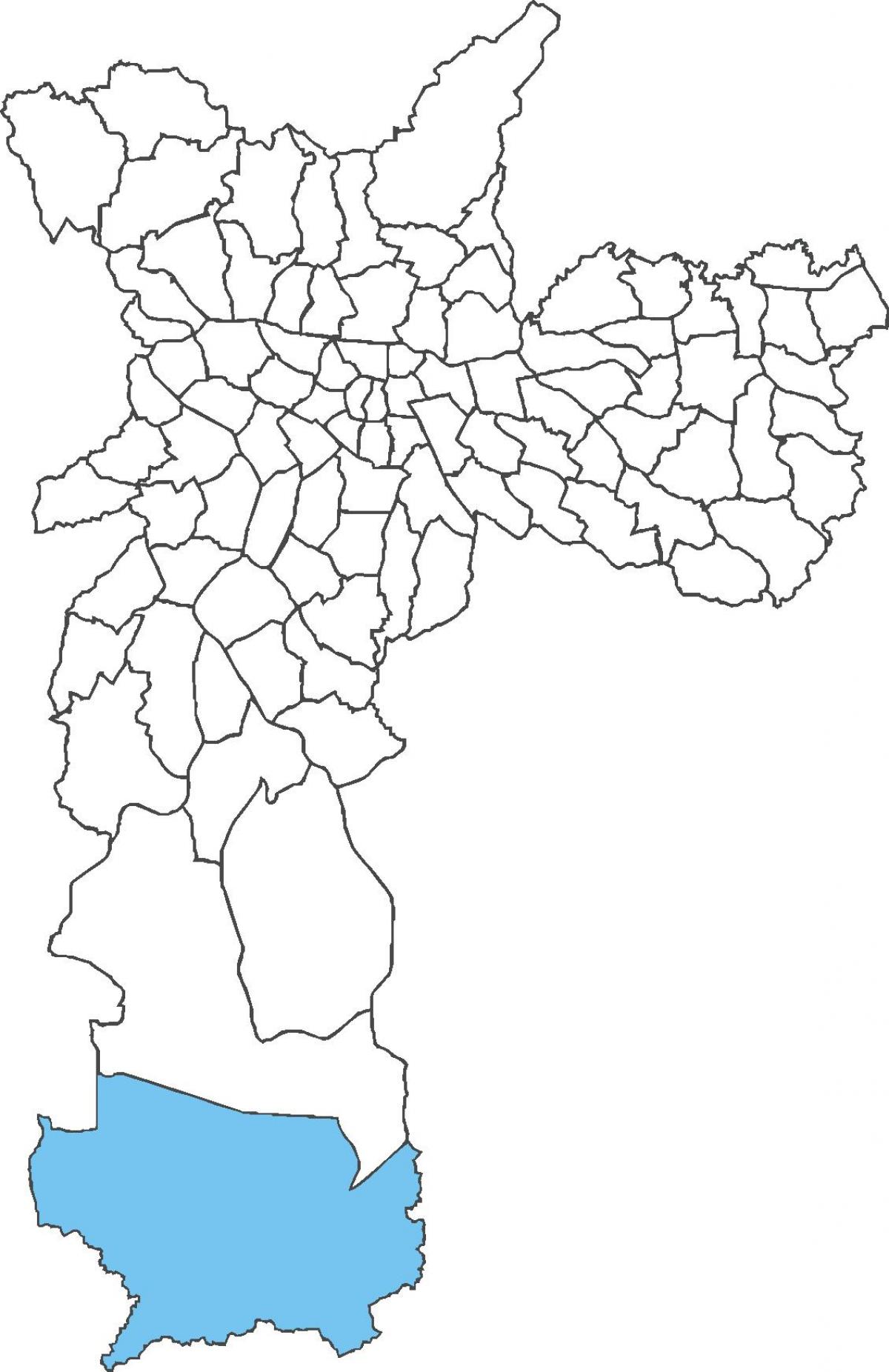 Mapa ng distrito Marsilac