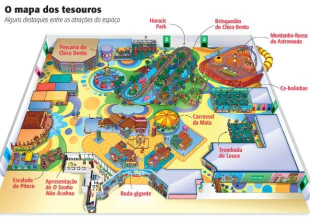 Mapa ng Monica São Paulo park