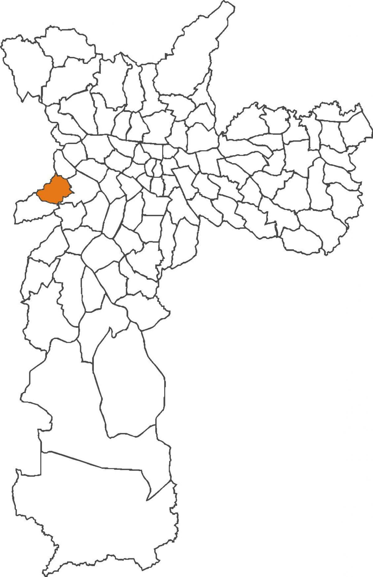 Mapa ng Rio Pequeno distrito