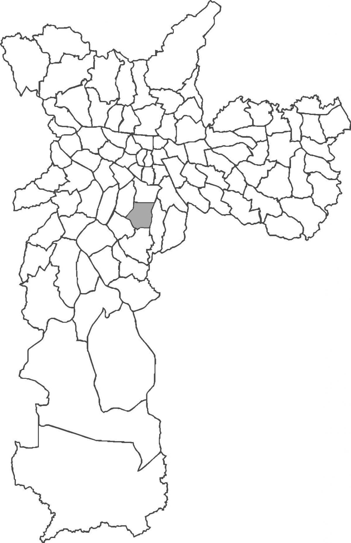 Mapa ng distrito sa Tahanan