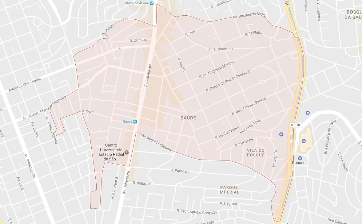 Mapa ng Kalusugan São Paulo