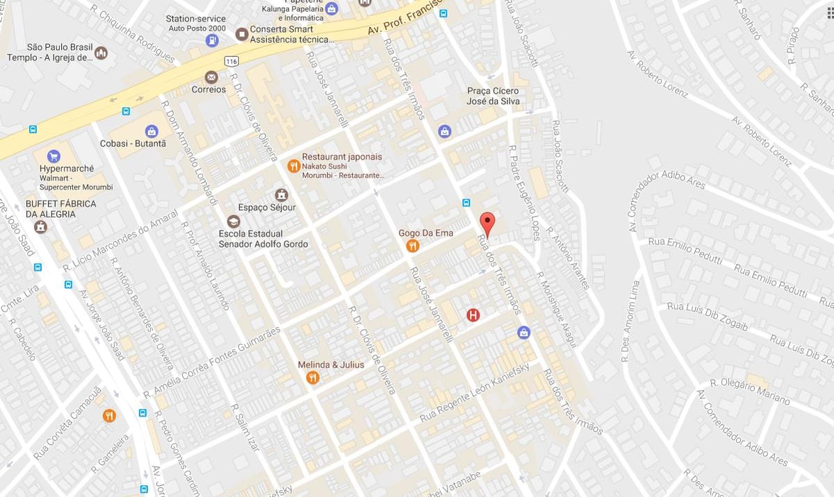 Mapa ng Socorro São Paulo