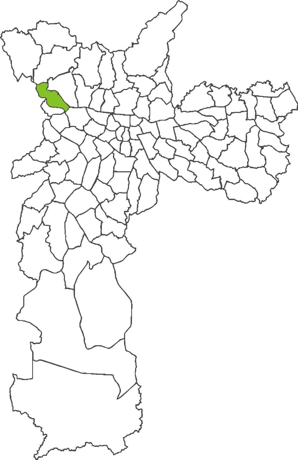 Mapa ng São Domingos distrito