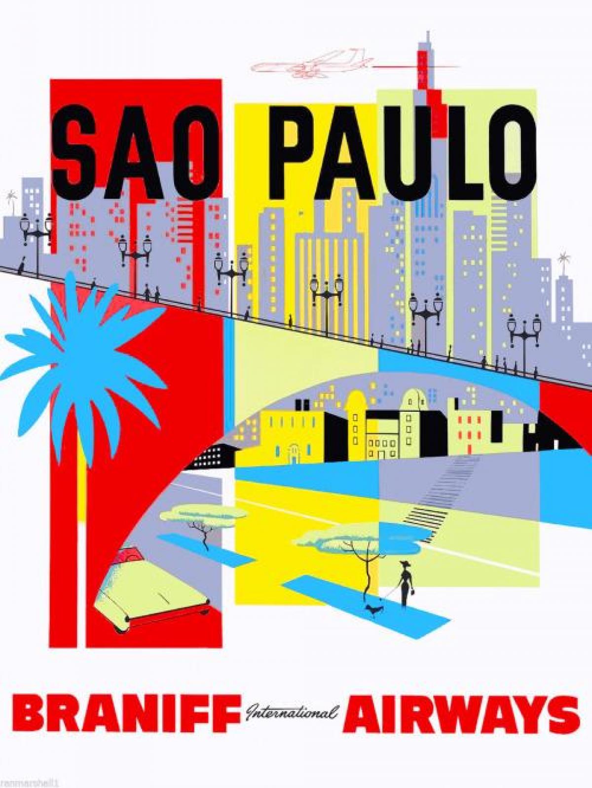 Mapa ng São Paulo wallpaper