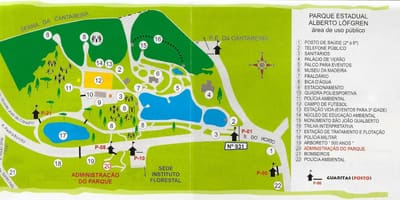 Mapa ng Alberto Löfgren park