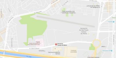 Mapa ng Campo de Marte airport