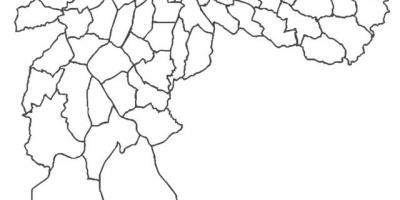Mapa ng distrito Guaianases