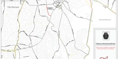 Mapa ng Ipiranga São Paulo - Kalsada
