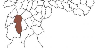 Mapa ng Jardim São Luís distrito