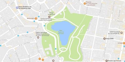 Mapa ng parke pagkahirati sa klima São Paulo