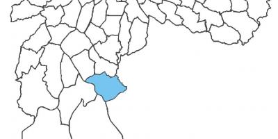 Mapa ng distrito Pedreira