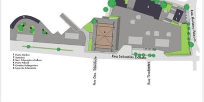 Mapa ng Povo São Paulo Park