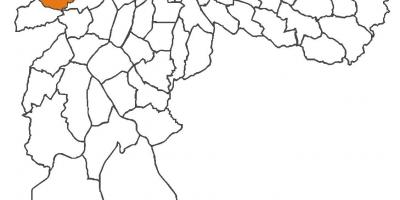 Mapa ng Rio Pequeno distrito