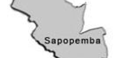 Mapa ng Sapopembra sub-prefecture