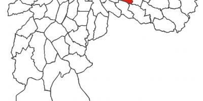 Mapa ng Vila Formosa distrito